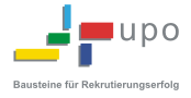 Logo upo - Bausteine für Rekrutierungserfolg